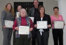 Neighborhood Volunteers Recognized by Parks & Rec