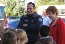 City Fire Department Fire Safety House at Washington School