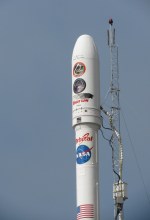 NASA Rocket Splashes into the Pacific