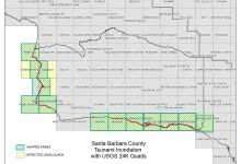 Tsunami Inundation Hazard Zones in County