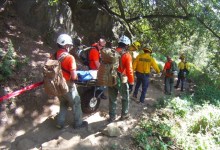 Fifteen Rescuers Respond to Injured Hiker