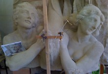 S.B. Courthouse Carving Nears Completion