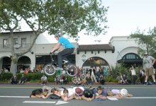BMXers Flip and Fly Over State Street