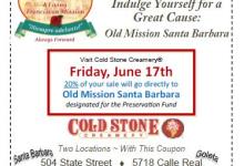 Santa Barbara Mission Restoration Ice Cream Social