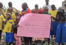 Kids Helping Kids from San Marcos High School make $5000 donation to Rwandan Pre-School
