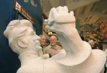 Underwater Photographer’s Legend Set in Stone