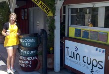 Twin Cups Welcomes Marathon Runner Kristyne Hastie, a “Doubler”