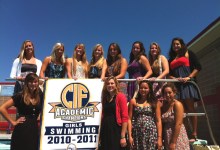 San Marcos Girls Swimming awarded Academic State Champions by CIF