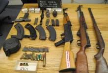 Deputies Seize Stash of Guns and Ammo
