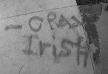 Graffiti Linked to I.V. Foot Patrol Arson