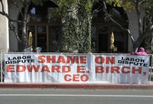 Labor Union Plays the Blame Game