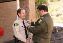 Sheriff Brown Promotes Three During Ceremony