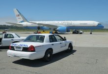 Bird Strike Grounds Air Force Two in Santa Barbara