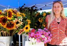 Roxanne Renner of Santa Rita Organic Flower Farm