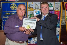 Rotary Club of Santa Barbara North Presents Vocational Service Award