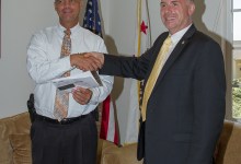 Rotary Presents Award to Los Prietos Boys Camp Graduate