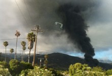 Fire at Carpinteria Greenhouse