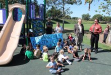 Evergreen Park Playground Opens