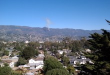 Wildfire at Top of Cold Springs Trail