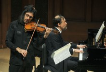 Leonidas Kavakos, Violin, at the Music Academy’s Hahn Hall