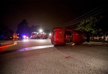 Drunk Driver Crashes into Police Car