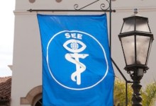SEE International Contribution to Global Sight Restoration on Display in State Street Flag Program