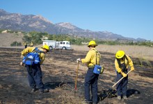 Brush Fire Briefly Threatens Cieneguitas Community