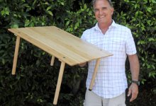 Handcrafted Travel Table