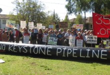 Activists Rally Against Keystone Pipeline