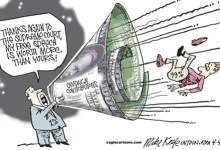 Scalia: $3.5 Mil Just Chump Change