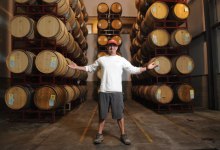 Jeff LeBard on Guard at Gainey Vineyard