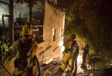 Foothill House Fire Doused Quickly