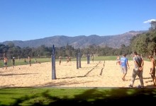 Laguna Blanca Gets Sand Volleyball Courts