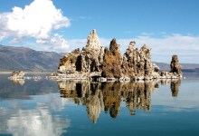 Canoeing Mono Lake