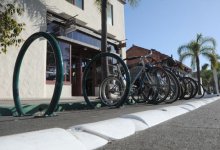 Downtown Gets First Bike Corral