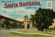 Santa Barbara’s Postcard Souvenirs