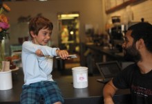 Young Fan Gets the Scoop on McConnell’s Ice Cream