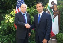 McCain Backs Fareed for Congress
