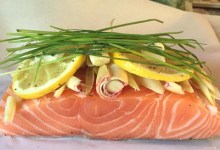Lemongrass Salmon En Papillote