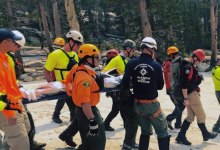 S.B. Search and Rescue Members Recover Hiker near Fresno