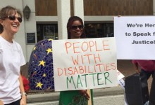 Citizens Hold Rally to Increase Disabled Services
