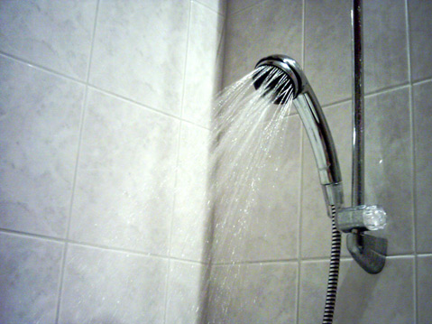 Water Saver: Five-Gallon Bucket in the Shower - The Santa Barbara