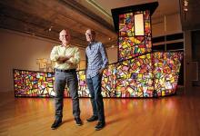 Dane Goodman and Keith Puccinelli: ‘tug’ at Westmont