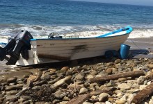 Panga Boat Discovered at San Onofre Beach