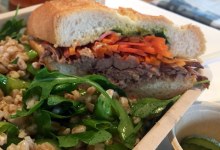 Brisket Bánh Mì @ Book Ends Café