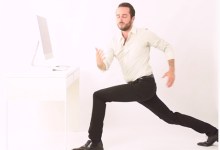 Desk Yogi Gives Offices Om Work