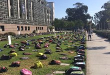 UCSB Backpack Display Raises Awareness of College Suicide