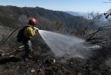 Gibraltar Fire Almost Out
