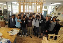 High School Kids Building Tiny Homes
