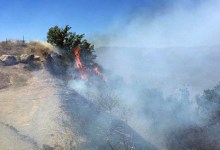 Second Wildfire Reported Near Knapp’s Castle